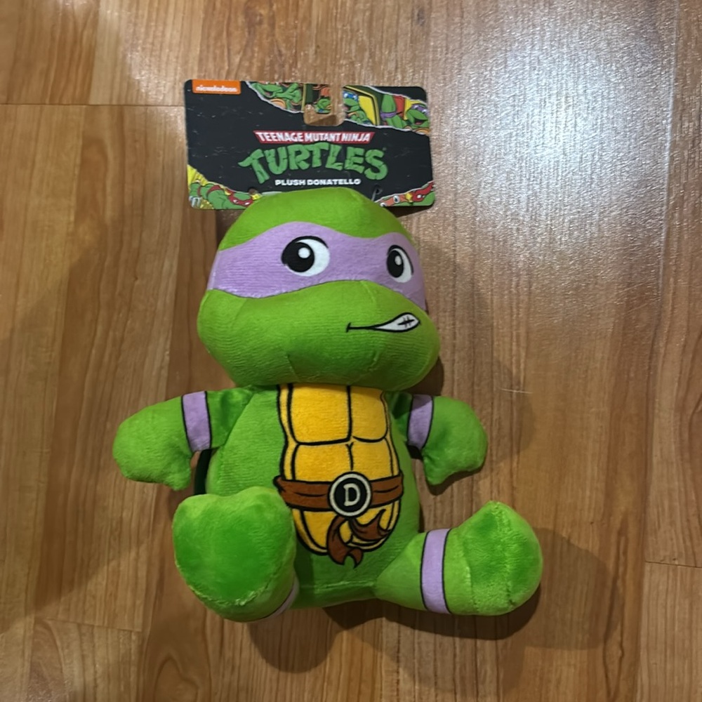 Nickelodeon Christmas TMNT Teenage Mutant Ninja Turtles Donatello 11” Pl…